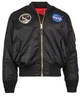 Бомбер мужской Alpha Industries Apollo MA-1 MJM21097C1 M Черный (640631421807) - изображение 15