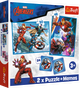 Пазли 2 in 1 Trefl Marvel The Avengers Герої в дії 30+48 елементів + игра Memos 24 детали (5900511933338) - зображення 1