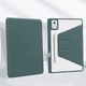 Чохол Lenovo Idea Tab Pro 12.7 2025 TPUCristal Pen holder 360 DarGreen - зображення 3