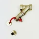 Фильтр механической очистки 3/4" ВВ +кран слив 1/2 " никель KVANT Dis - изображение 2