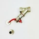 Фильтр механической очистки 3/4" ВВ +кран слив 1/2 " никель KVANT Dis - изображение 4
