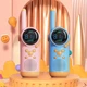 Дитяча рація Walkie Talkie D22 (2 шт) з радіусом дії до 3 км Рожевий Блакитний - зображення 9