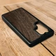 Кожаная накладка Stenk WoodBacker для Samsung Galaxy S25 Ultra Черный (78601) - изображение 3