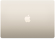 Laptop Apple MacBook Air 15.3" M3 16/256GB 2024 (APL_MC9F4) (Qwerty + Cyrylica) Starlight - obraz 3