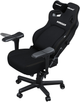 Fotel gamingowy Anda Seat Kaiser 4 XL Black Fabric (AD12YDDC-XLL-20-B-CF) - obraz 2