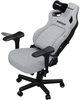 Fotel gamingowy Anda Seat Kaiser 4 XL Gray Fabric (AD12YDDC-XLL-20-G-CF) - obraz 2