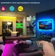 Розумна світлодіодна стрічка підсвітка для телевізора 5 м LED RGB Music Light Strip синхронізація музики - зображення 5