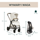 Детская прогулочная коляска Chicco Bellagio Amber Glow Бежевая (8058664180349) - изображение 13