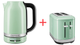 Электрочайник KitchenAid 5KEK1701EPT фисташковый + в подарок Тостер KitchenAid 5KMT2109EPT фисташковый - изображение 1