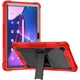 Противоударный чехол с подставкой Shockprof Capsule на Lenovo Tab M10 Plus 3rd Gen 10.61" TB-125FU TB-128XU Красный - изображение 1
