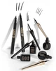 Матовая водостойкая подводка для глаз Eveline Cosmetics Liquid Precision Eyeliner 2000 Procent Waterproof 4 мл - изображение 4