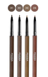 Водостойкий автоматический-карандаш для бровей Parisa Cosmetics Micro Brow Pencil Waterproof № 313 Light Brown - изображение 3