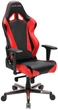 Кресло для геймеров DXRacer Racing OH/RV001/NR (черное/красные вставки) (61663) - изображение 1