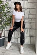 Футболка з трикотажа L-XL. Молочный - изображение 6
