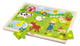 Zestaw drewnianych puzzli Viga na podkładce Farma, 24 el. 50197 (6934510501976) - obraz 3