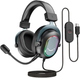 Słuchawki Fifine H6 AmpliGame RGB 7.1 Black (4820216972108) - obraz 6