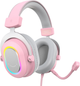 Słuchawki Fifine H6P AmpliGame RGB 7.1 Pink (4820216973266) - obraz 4