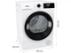 Сушильна машина Gorenje DHNE82/UA - изображение 8