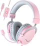 Słuchawki Fifine H9P AmpliGame RGB 7.1 Pink (4820216973273) - obraz 1