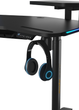 Комп'ютерний стіл Anda Seat Shadow Warrior Black (AD-D-DD1-1600L-02-B) - зображення 10