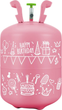 Butla z helem Ricokids 0.42 m³ z balonami i wstążką Pink (5903890626457) - obraz 2