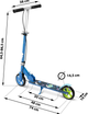 Hulajnoga dziecięca RICOKIDS Kodi Kosmos 765600 Blue (5903890619671) - obraz 8
