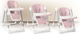 Krzesełko do karmienia Ricokids Nukido Elite ze stolikiem Pink (5903890622107) - obraz 5
