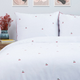 Комплект постільної білизни Homla Cherrine King Size Підковдра 200 x 220 см + 2 наволочки 50 x 60 см бавовняний у вишні (5904183879635) - зображення 1