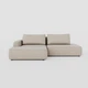 Кутовий диван VIHOME Cosmo 3 265х170 см Bonnel к.т. 1 Бежевий - зображення 3