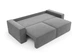 Прямой диван VIHOME Soft 250х105 см Bonnel к.т. 1 спинка сплошная Серый - изображение 6