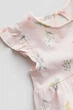 Трикотажное летнее платье с коротким рукавом для девочки H&M 92 см (1,5-2Y) - изображение 2