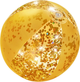 Piłka plażowa Bestway 31050 41 cm Gold (6941607310670) - obraz 1