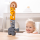 Набір дерев'яних кубиків Melissa & Doug Тварини 16 елементів (681147005464) - зображення 8