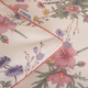 Komplet pościeli Homla Meadow Flowers King Size Poszewka na pościel 220 x 200 cm + 2 poszewki na poduszki 50 x 60 cm bawełniany w kwiatki z lamówką (5906496724824) - obraz 3