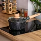Сотейник з антипригарним покриттям 2,9 л із товстим дном Ø 18 см HP-4-431B 4950794 - зображення 5