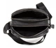 Мужская кожаная сумка планшетка Tiding Bag черная - изображение 3