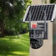 Уличная поворотная IP-камера 360° 4G PT 12 Мп с солнечной панелью 600 Вт Черная - изображение 2