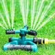 Автоматична система поливу Lawn Sprinkler з обертанням на 360° та регульованими форсунками для газону - зображення 1