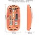 Мышь беспроводная BT Recharge Transparent Mouse 501 с Bluetooth 5.2 и 2.4G - изображение 12