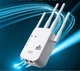 Wi-Fi репитер усилитель сигнала 2.4G, 300 Мбит/с, 4 антенны, ретранслятор, повторитель, режим AP, WPS, LAN - изображение 1