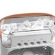 Портативный мини-кондиционер и увлажнитель воздуха AIR COOLER FAN 4 в 1 с подсветкой и резервуаром на 600 мл - изображение 7