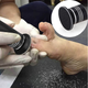 Профессиональная электрическая пилка для педикюра Callus Remover 1200 об/мин 36W Electric foot callus remover FCR-2 черная - изображение 5
