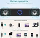Колонка usb aux 3.5 jack E-1002 ведущая колонка для tv pc монитора - изображение 11