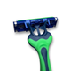 Одноразові станки Gillette Blue3 Sensitive 9+3 12 штук 3 леза з алое для чутливої шкіри - зображення 5