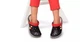 Дитячі кроксі-сабо для дівчинки Crocs Drew X Crocband Chevron Clog Black/White - зображення 1