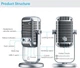 Мікрофон з USB інтерфейсом SARAMONIC Xmic Z5 - зображення 4