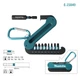 Отвертка мультиул Makita E-15849 набор бит 10шт. - изображение 2