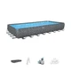Каркасний басейн BESTWAY 956x488x132см 31FT APX 365 під камінь - изображение 3