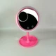 Настільне косметичне дзеркало Beauty Breeze Mirror з LED підсвічуванням, вентилятором і збільшенням 5х, кругле дзеркало для макіяжу з живленням від USB та додатковим збільшенням Рожеве LY-699-Pink - зображення 2