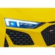 Автомобіль акумуляторний Ramiz Audi Spyder R8 LIFT жовтий - изображение 13